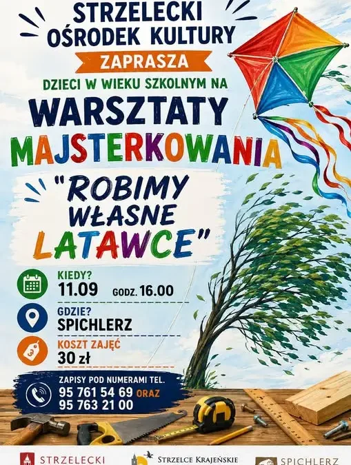 Dzień Latawca w Spichlerzu – warsztaty dla dzieci