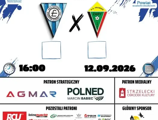 MKS Łucznik Polned Strzelce Krajeńskie zagra z Promieniem Zary na Stadionie Miejskim