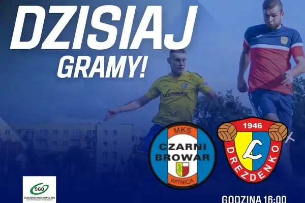 Mecz w Witnicy: Czarni Browar rywalem lokalnego zespołu