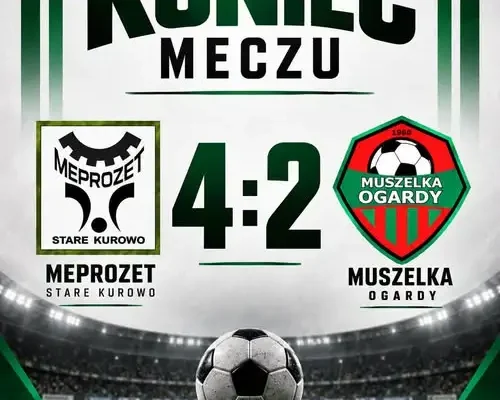 Cztery bramki i trzy punkty – zwycięstwo w meczu z Ogardami