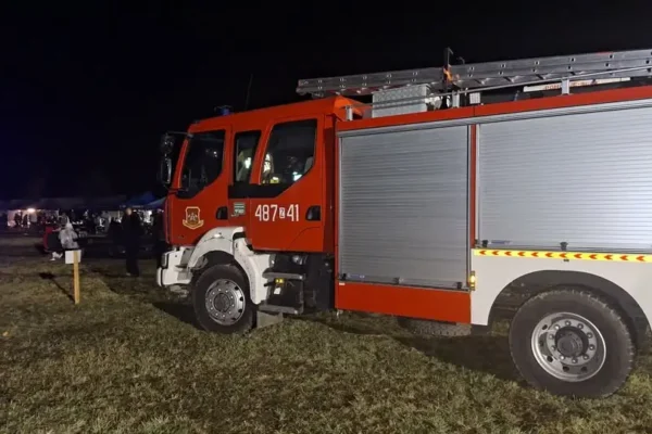 Dożynki Powiatowo-Gminne w Runowie Pomorskim – zabezpieczenie przez OSP Zwierzynek
