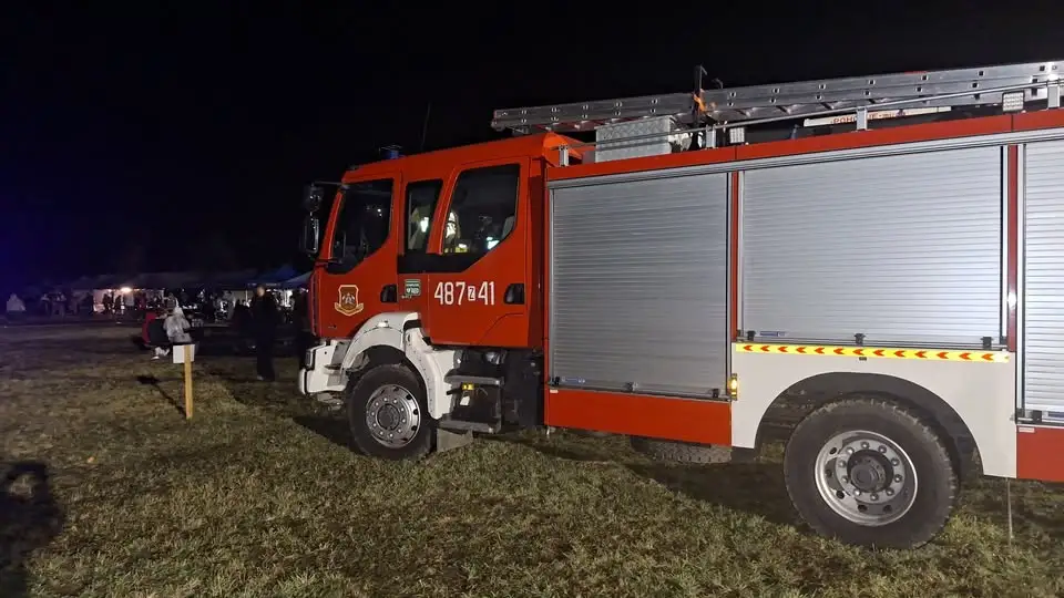 Dożynki Powiatowo-Gminne w Runowie Pomorskim – zabezpieczenie przez OSP Zwierzynek