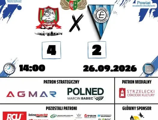 Rezerwy Łucznika Strzelce Krajeńskie przegrywają z Polonią Lipki Wielkie 2:4