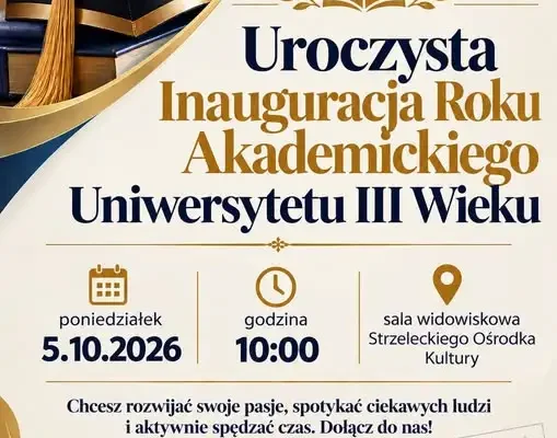 Uniwersytet III Wieku w Strzelcach Krajeńskich inauguruje nowy rok akademicki