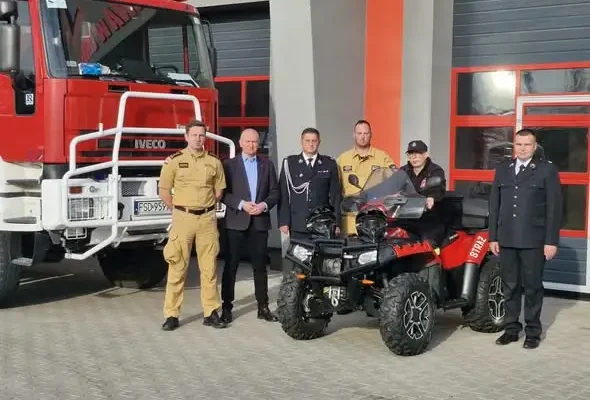 Nowy quad ratowniczy dla OSP Drezdenko – wzmocnienie potencjału strażaków