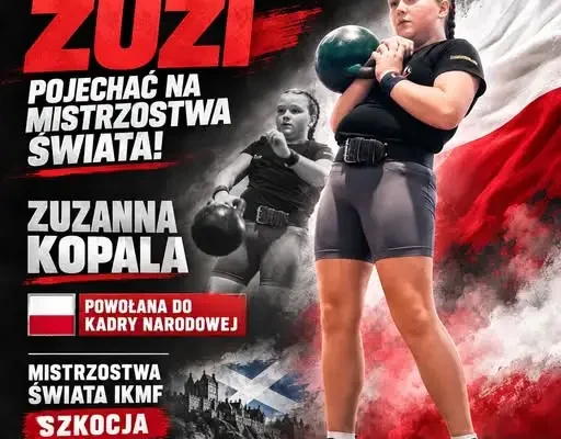 Zuzanna Kopala z powołaniem na Mistrzostwa Świata IKMF w Szkocji – trwa zbiórka na wyjazd