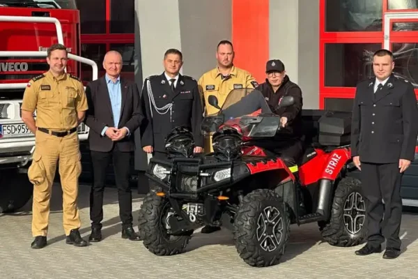 Nowy quad terenowy Polaris dla OSP Drezdenko