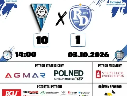 Kezza B Klasa: rezerwy Łucznika Strzelce Krajeńskie rozgromiły Radowiaka II Drezdenko 10:1