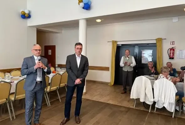 Jesień przyjaźni w Ługach – seniorzy z Dobiegniewa i Golzow razem