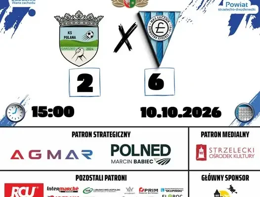 Rezerwy Łucznika Strzelce Krajeńskie rozgromiły Polany Gardzko 6:2