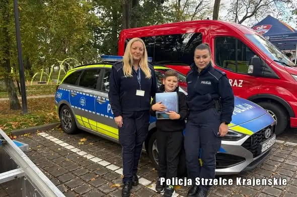 Piknik profilaktyczny w powiecie strzeleckim – policja uczyła bezpieczeństwa