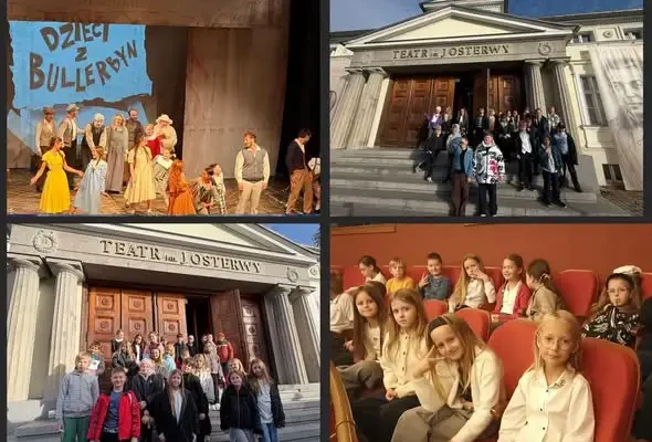 Uczniowie klas 2a i 3b z wizytą w teatrze w Gorzowie Wielkopolskim