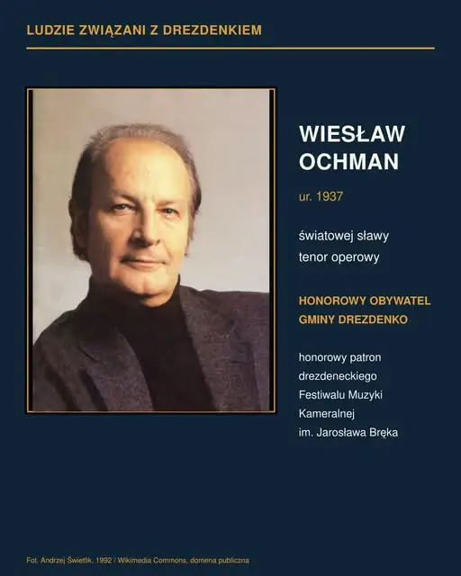 Wiesław Ochman – honorowy obywatel Drezdenka i przyjaciel lokalnej kultury